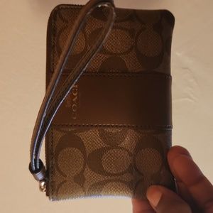 Coach wristlet
